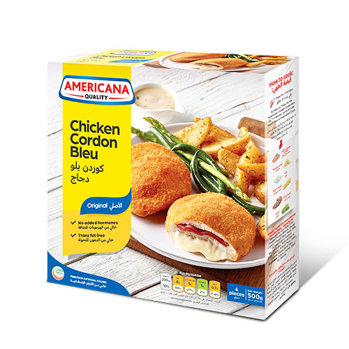 Americana Chicken Cordon Bleu 500G