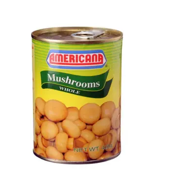 Americana Mushrooms Whole 184 Gm