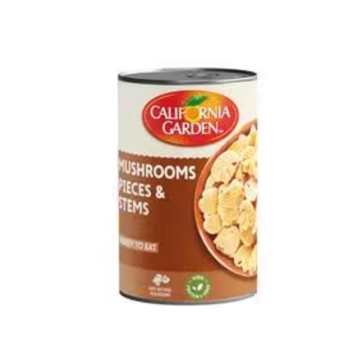California Garden Mushroom Pieces & Stems 425 Gm