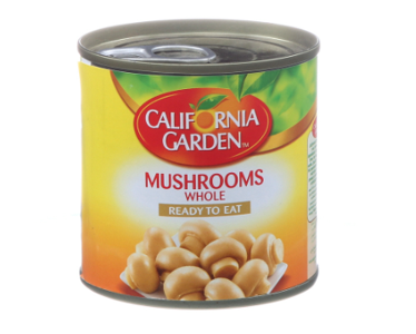 California Garden Mushroom Whole 184G