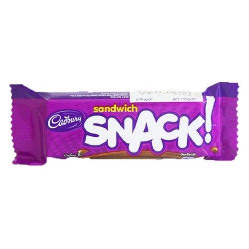 Cadbury Snack Sandwich Milk Chocolate, 22g