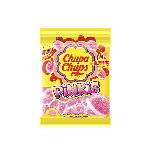 Chupa Chups Jelly Strawberry Pinkis 90Gm 