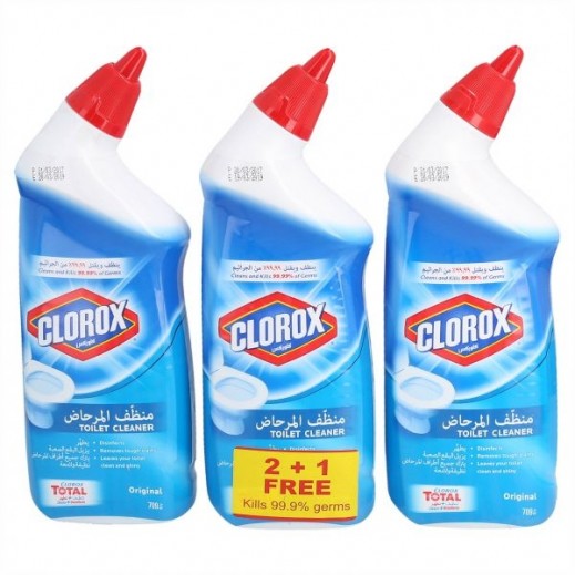 Clorox Toilet Bowl Cleaner Special Offer 709 ml 2 + 1 Free