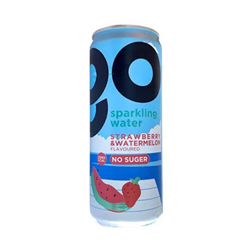Amino Go Sparkling Drink Strawberry & Watermelon 330 ml