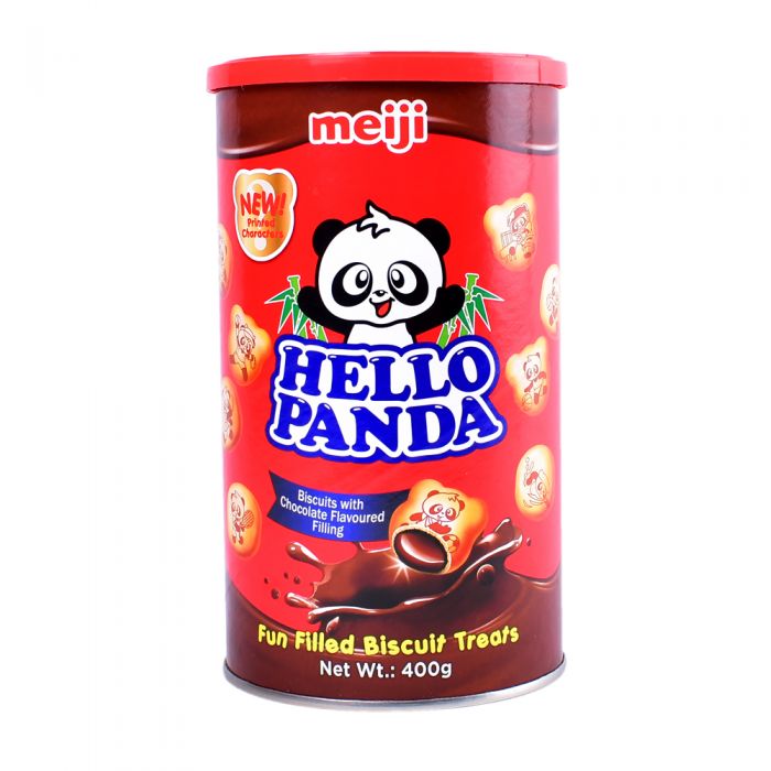 Hello Panda Chocolate Filled Biscuit Can 360 g