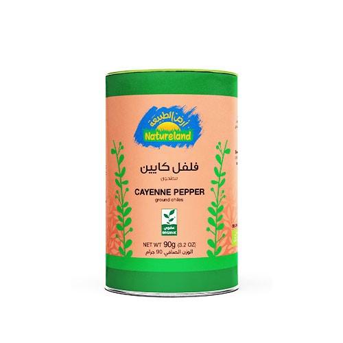 فلفل كايين مطحون 90 جم عضوى - Shaker