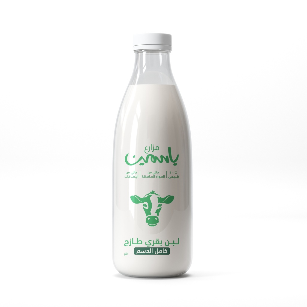 Alban Laban Cow Full Fat  Plastic Bottle 1L