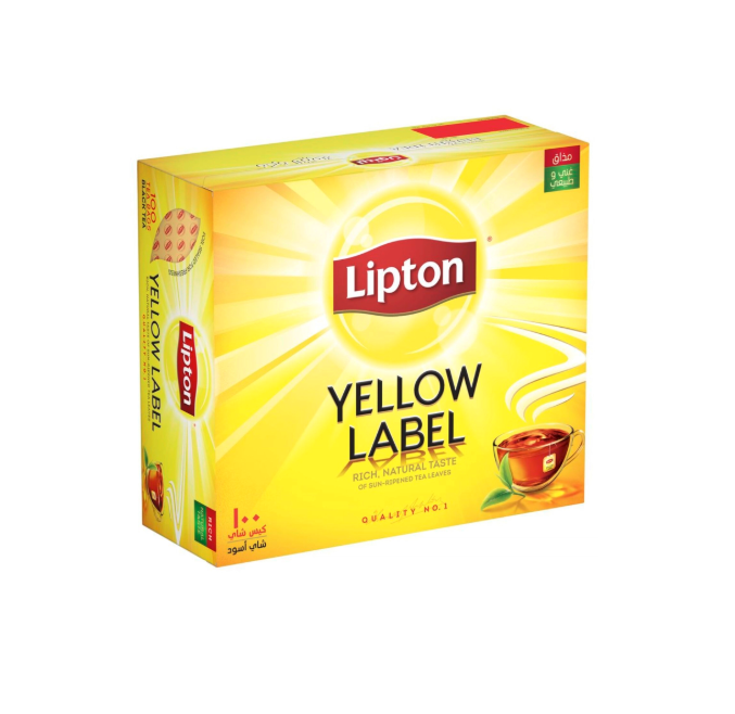Lipton Yellow Label Tea 100 Tea Bags