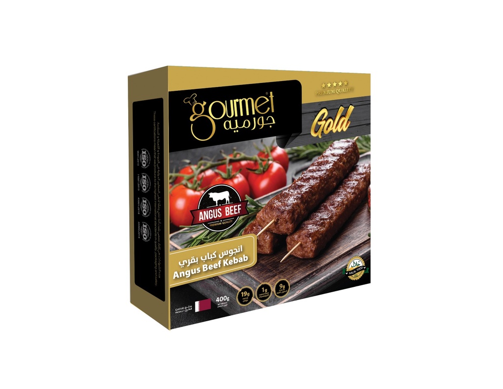 Gold Premium Gourmet Angus Beef Kebab 400gm