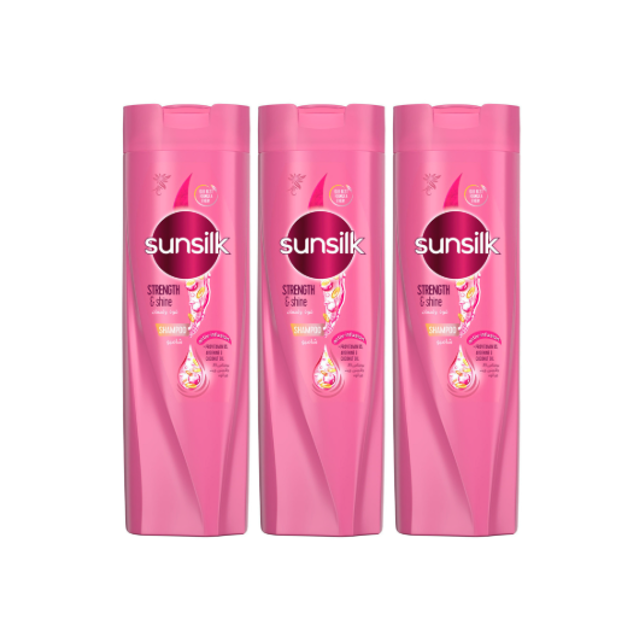 Sunsilk Strength & Shine Shampo 3pcs 400 ml