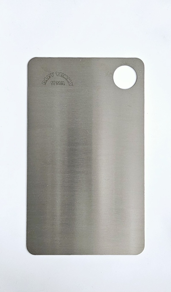 Baby Tummy 1 pc Stainless Steel Cutting Board 15X25cm