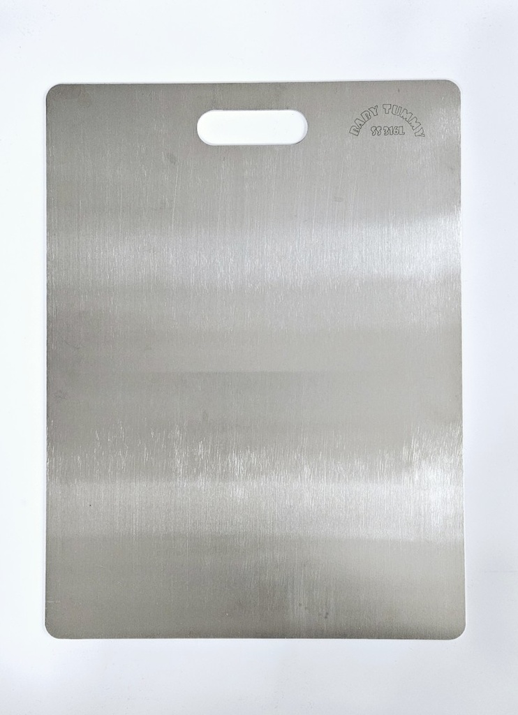 Baby Tummy 1 pc Stainless Steel Cutting Board 24X34cm