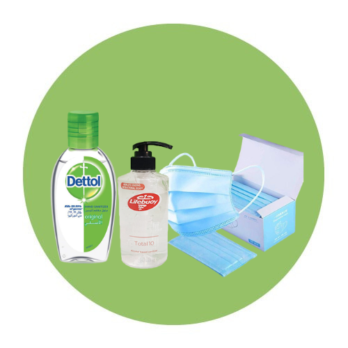 العناية الشخصية / المعقمات و الماسكات