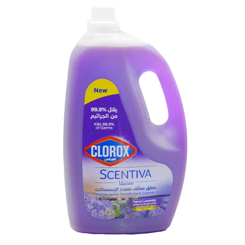 Clorox Disinfectant And Multi-Purpose Cleaner With Lavender - 3 Liter [Saudi Arabia]