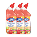 Clorox Toilet Cleaner Scentiva Madagascar Citrus Grove 3 X 709Ml 