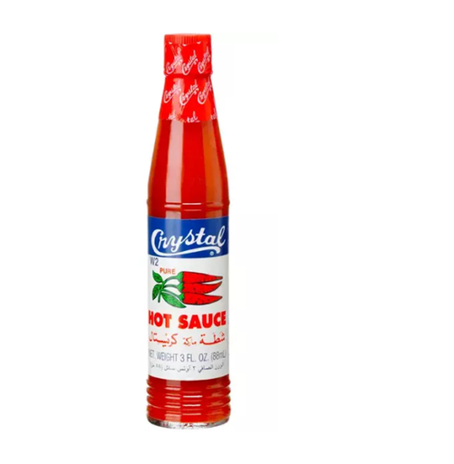Crystal Hot Sauce 3 oz 88 ML 