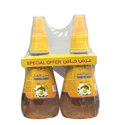 Al -Owaid Flower Honey Special Offer 2Pcs *400Gm 