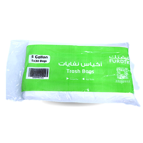 Garbage Bags 5 Gallon Inside 5*30 Bags 