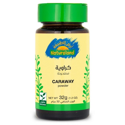Natureland Ground Caraway Organic, 32g 