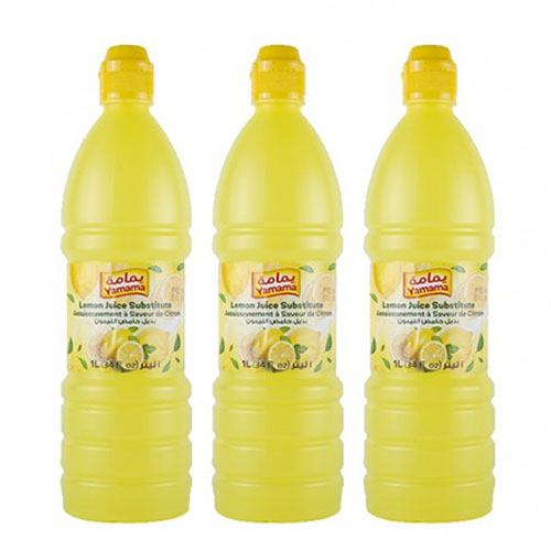 يمامة بديل حامض الليمون 1 ليتر* 3 حبة عرض 