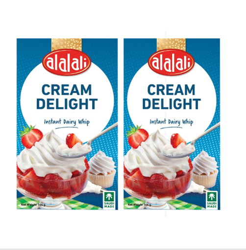 Alalali  Cream Delight 144 G Special Offer (2 Pcs) 