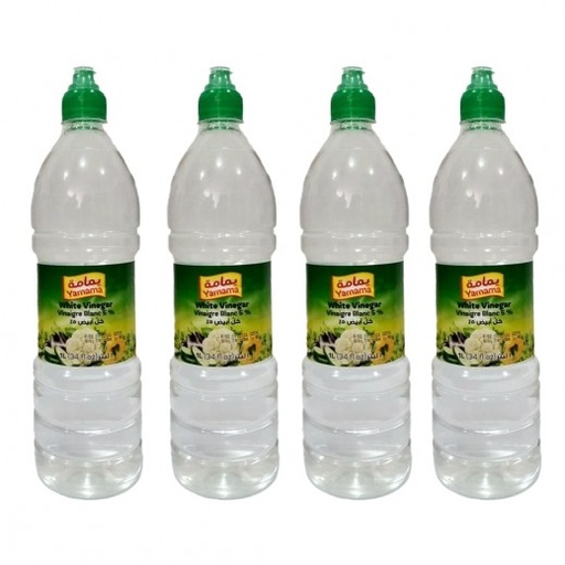 Yamama White Vinegar Special Offer 4 pcs x 1000 ml 