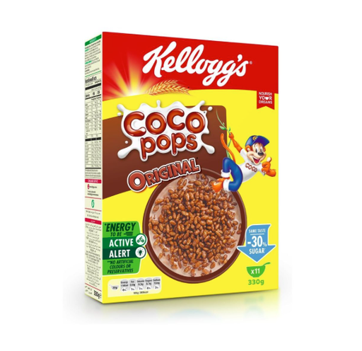 Kellogg'S Coco Pops 330G @Special offer -30% Sugar 