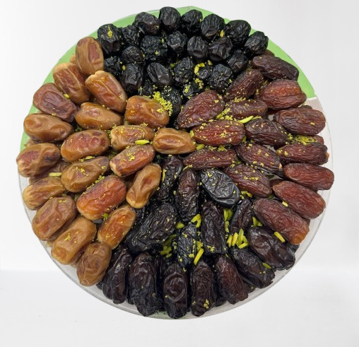 Premium Bio Organic Dates Plate 