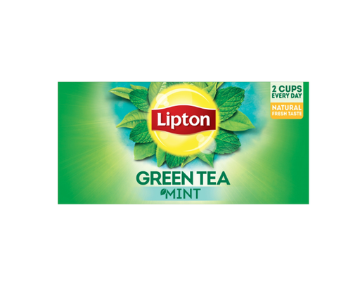 Lipton Green Tea Mint 25 Tea Bags 