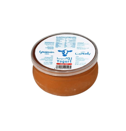 مزارع ياسمين زبادي بقري قليل الدسم 240 غم [الكويت]