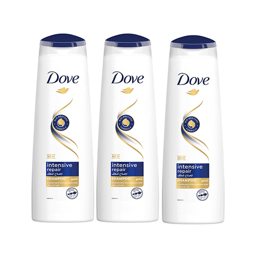 Dove Intensive Repair Shampoo 3Pcs 400 ML 