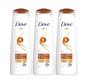 Dove Nourishing Oil Care Shampoo 3Pcs 400 ML 
