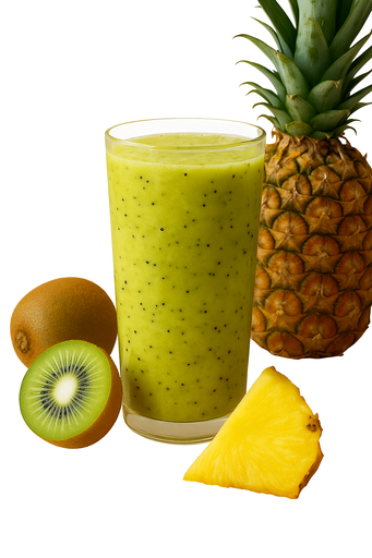 Fresh Pineapple & Kiwi Juice 330Ml 