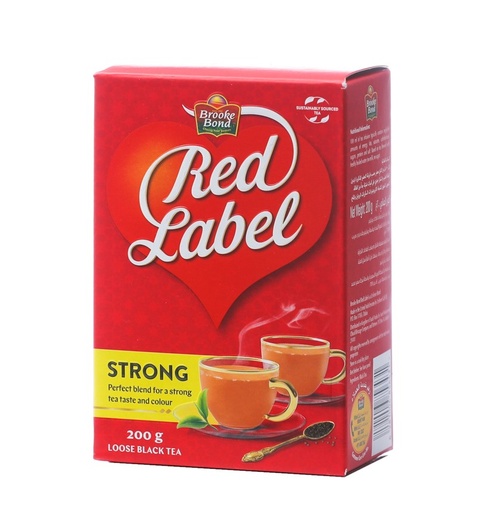 Red Label Tea 200 Gm 100 Bags 